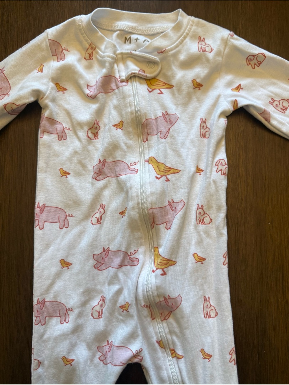 Monica + Andy - Pajamas with Pink Animal Print - Picture 4 of 5